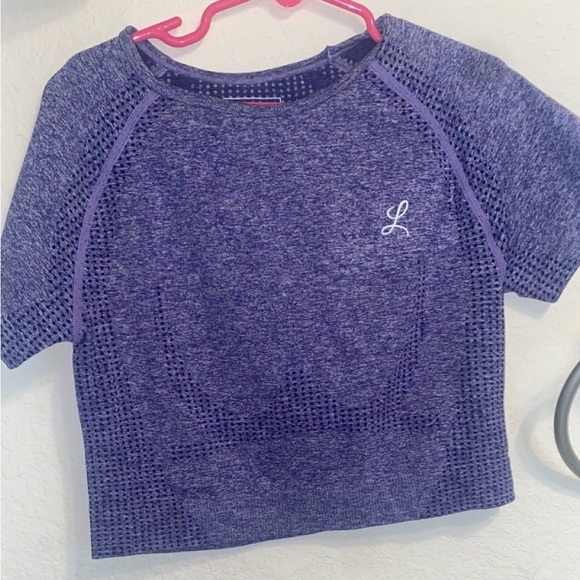 Basic gym short sleeve crop top - Picture 2 of 2